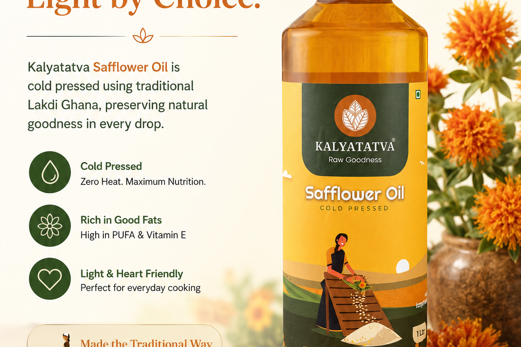 Safflower Oil (Kardai Oil) – Benefits, Uses & Why You Should Switch