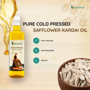 Organic Safflower Kardai Oil 1L (1)